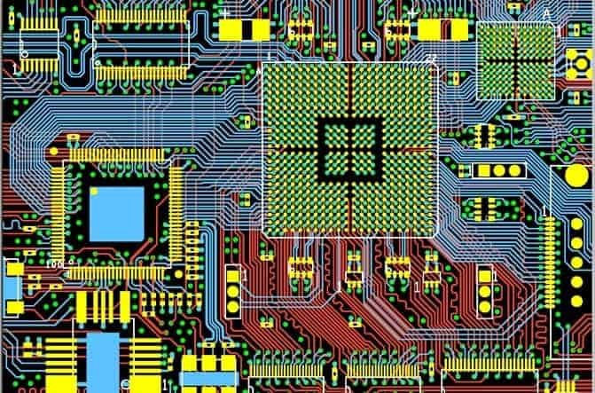 PCB circuit board layout design