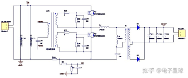 LLC resonant converter electrical schematic diagram and PCB design